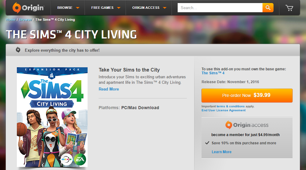 how to run sims 4 without origin